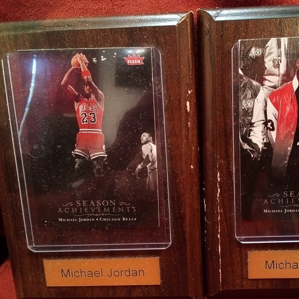 Pair of Michael Jordan Cards